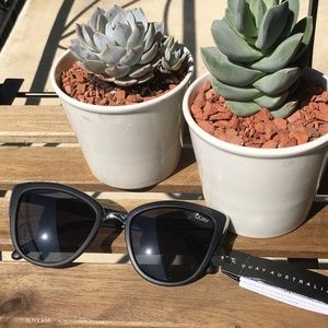 Quay Australia My Girl Cat Eye Sunglasses NWT